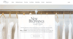 Desktop Screenshot of nbbridalstudio.com